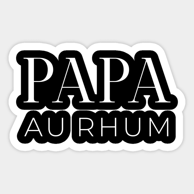 Papa au rhum Sticker by LemonBox